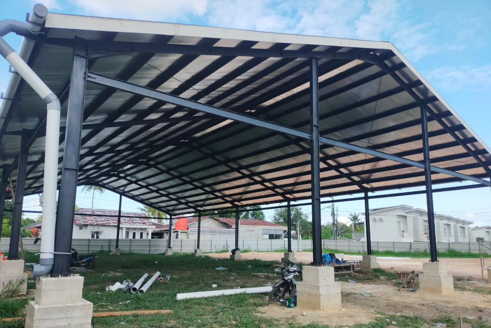 Konstruksi baja pekanbaru workshop